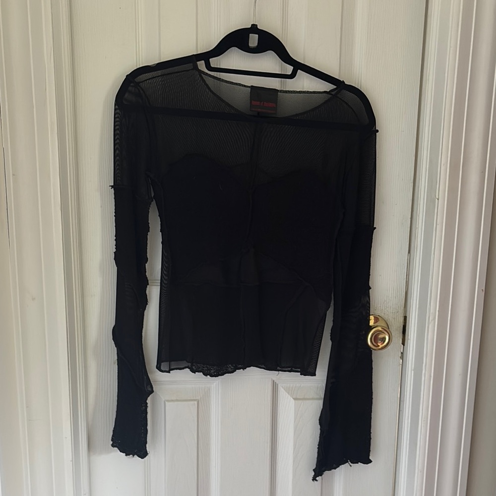 Queen of Darkness Black Top